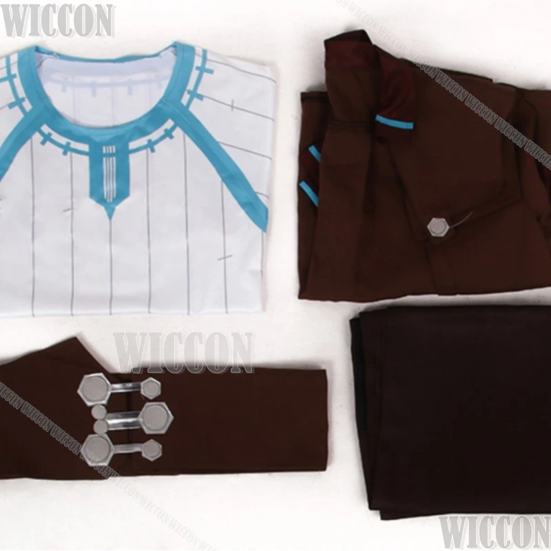 Juego Arcane Vander disfraz de Cosplay uniforme trajes traje de Halloween chaqueta camisa pantalones conjunto completo hombres traje de Carnaval traje de juego de rol ‌