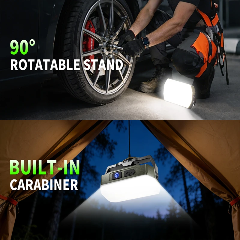 Rechargeable Camping Light with 4 Lighting Modes description 7