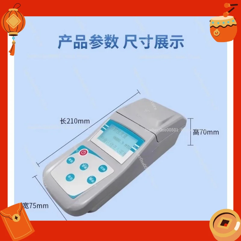 

Портативный измеритель мутности ZD-1001, детектор мутности сточных и водопроводных вод, прибор для тестирования качества воды