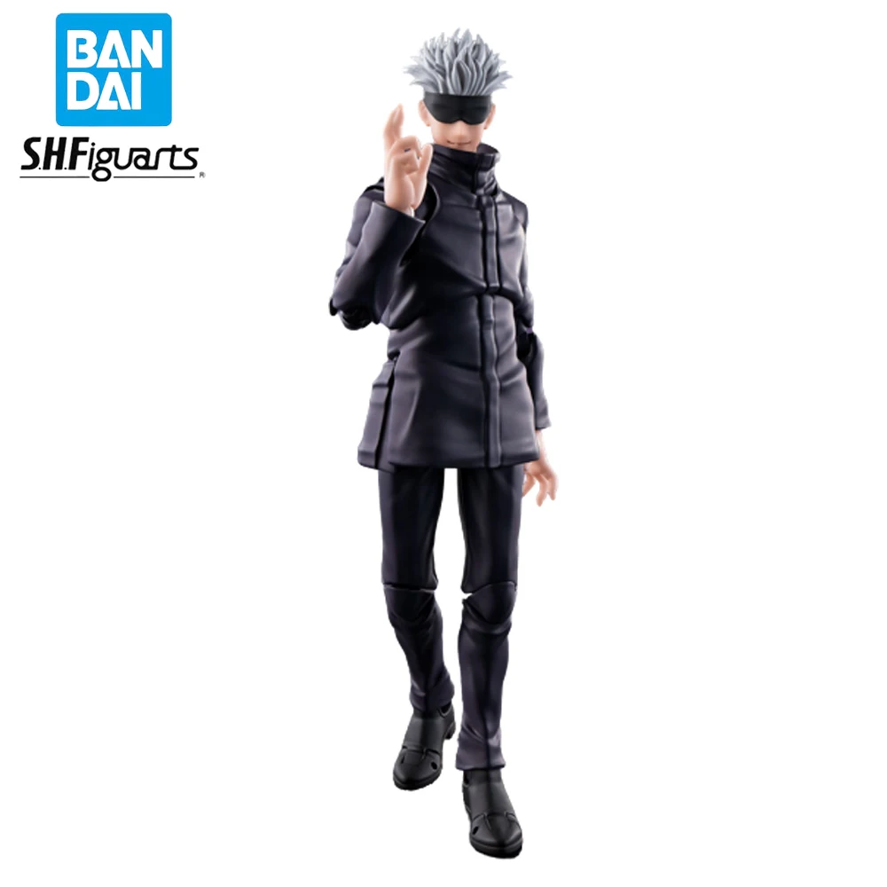 In Stock Original Bandai SHFiguarts Jujutsu Kaisen Gojou Satoru Figure Anime Genuine Action Model Toy