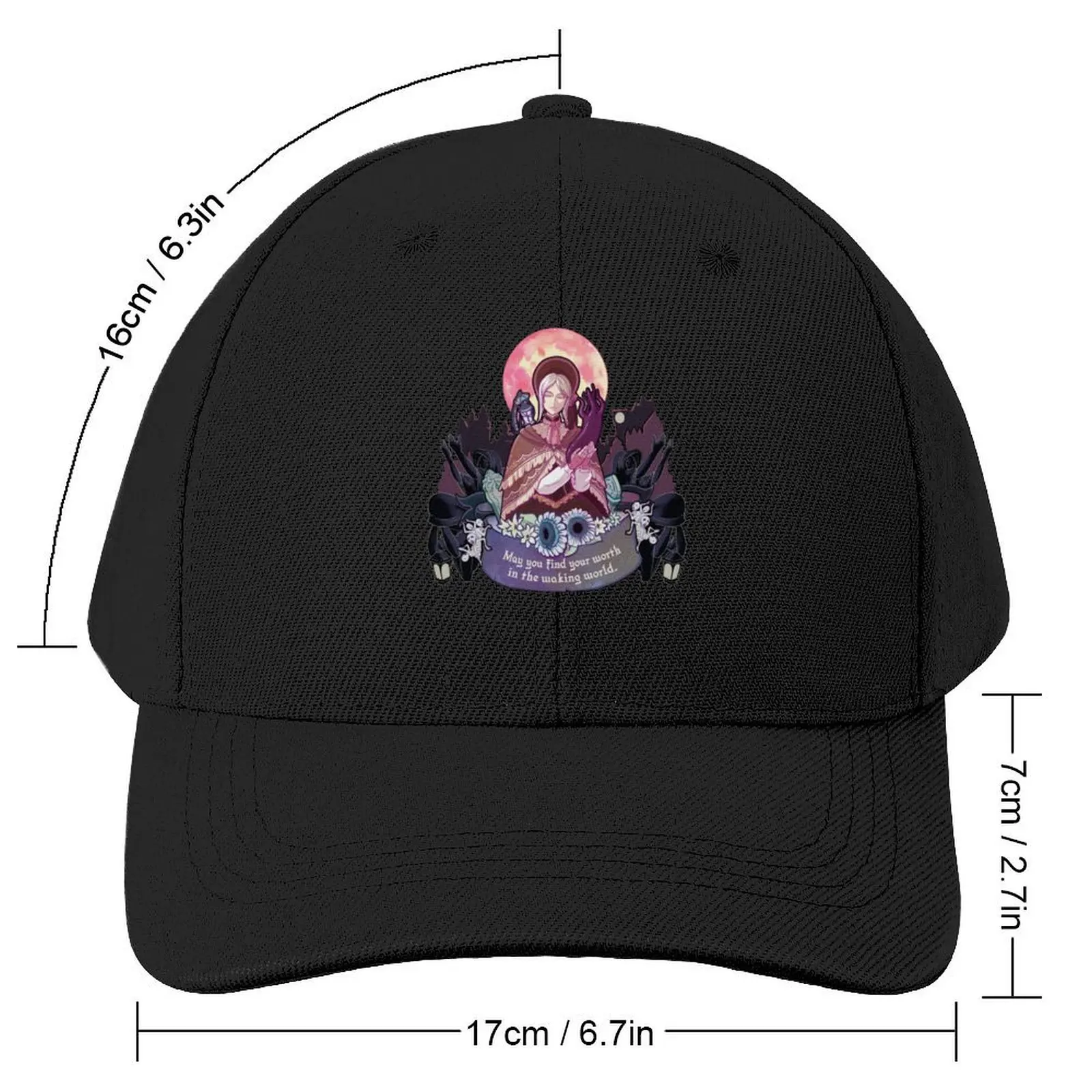 Find Your Worth in the Waking World Baseball Cap cute Christmas Hat Golf Women Men's