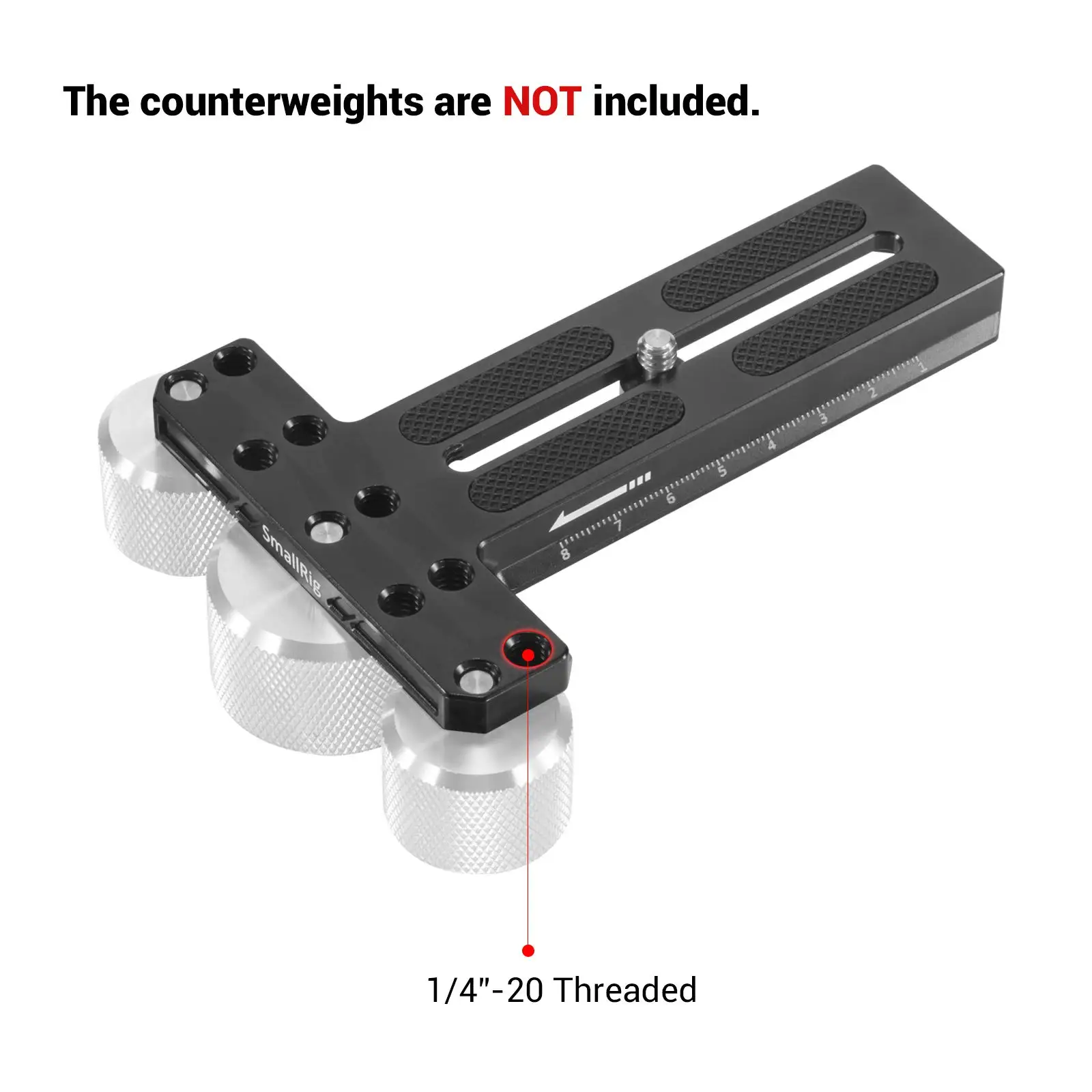 SmallRig DSLR Camera Gimbal Ronin SC Plate Counterweight Mounting Plate for DJI Ronin-SC Stabilizer fr Video Balance Adjust 2420