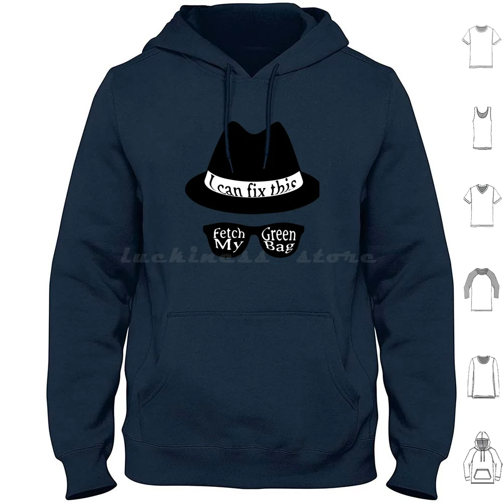 I Can Fix This Hoodies Long Sleeve I Think You Should Leave Blues Brothers Comedy Tim Robinson Funny