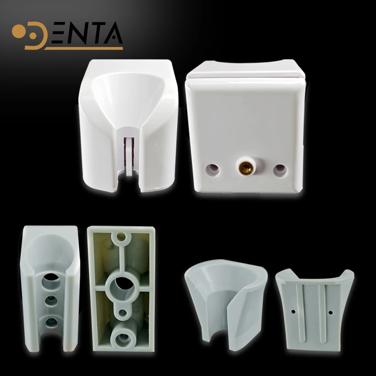 Dental Handpiece Holder Hanger Box Single Seat Ultrasonic Scaler 3 way syringe Hanging Rack Dental Chair Accessory Single Hanger