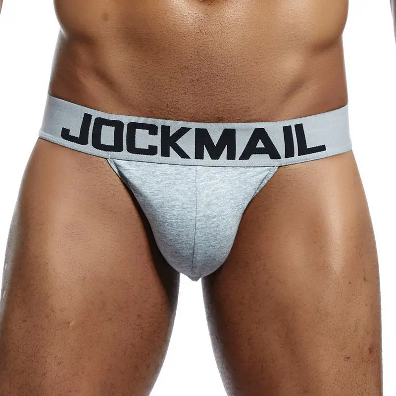 JOCKMAIL Men LowRise Anga Hombre Sexy Underwear Briefs Gay Penis Pouch Wonderjock Bikini Underwear Man Jockstrap Thong Lingerie