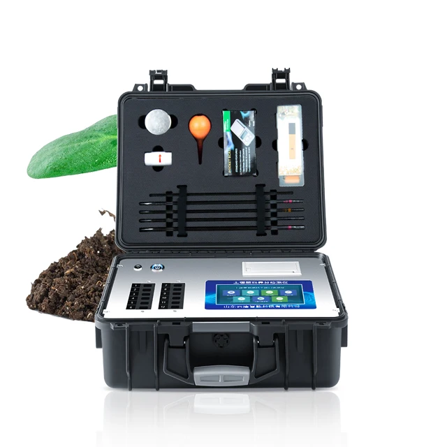 Portable Soil Testing Equipment PH EC Temperature Instrument Moisture Measurement moni tor Meter NPK Nutrient FertilizerDetector