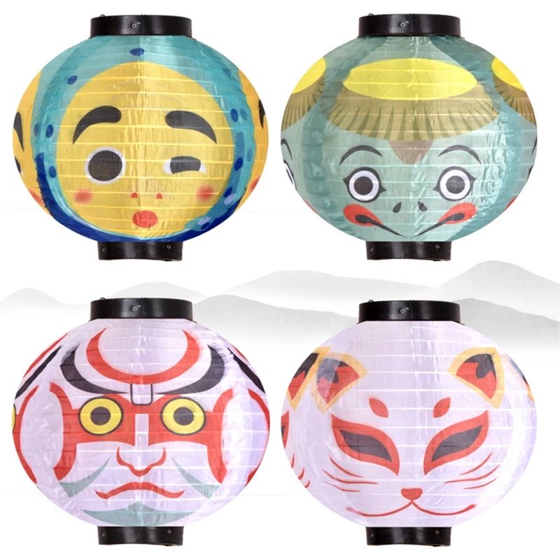 New Japanese Gods Spirits Waterproof Lanterns Sake Izakaya Sushi Ramen Noodles Cuisine Restaurant Advertising Holiday Decoration