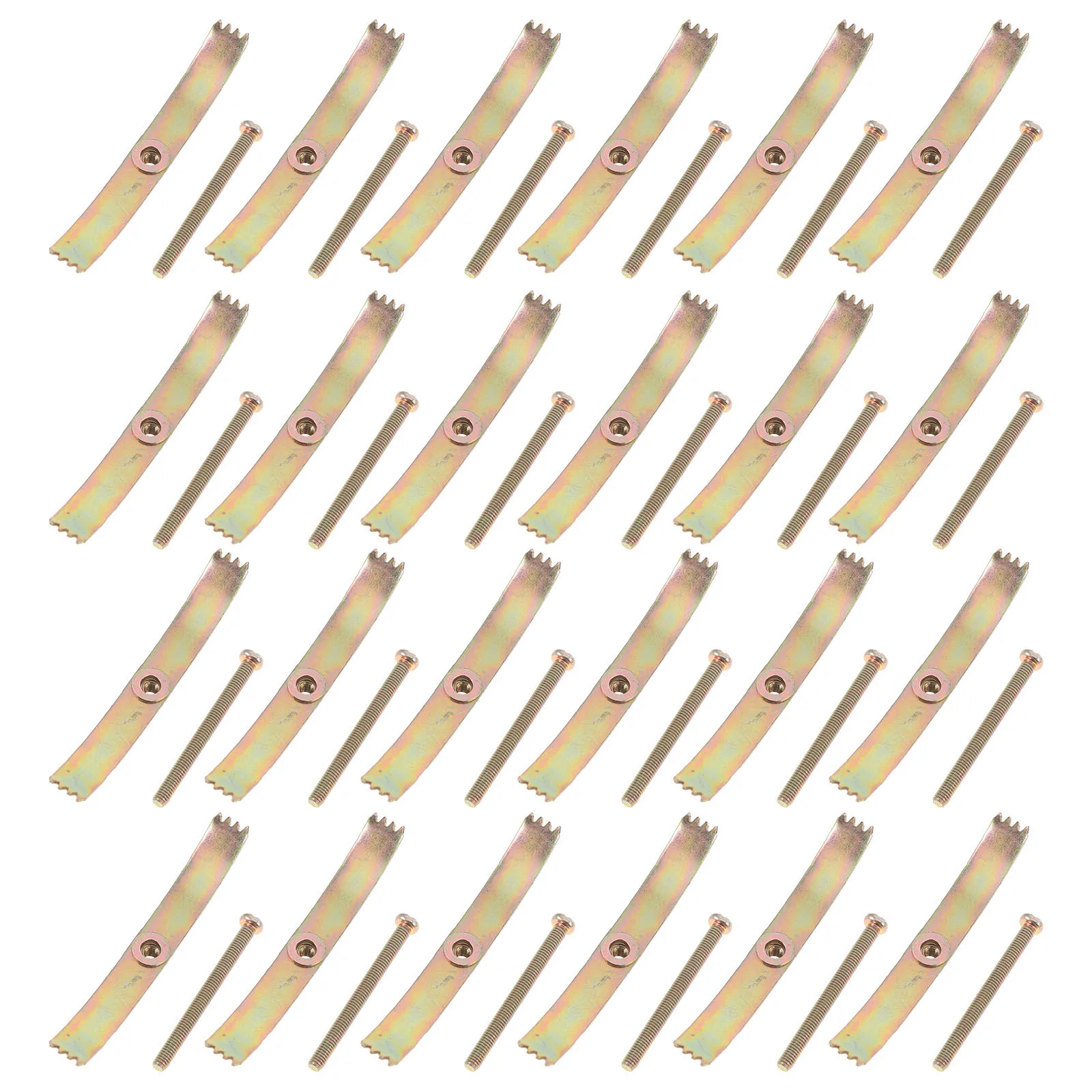 

100Pcs Socket Box Fixing Tool Metal Spring Clips for Electrical Outlet Repair - Cassette Box Repair Kit for Loose Switches and