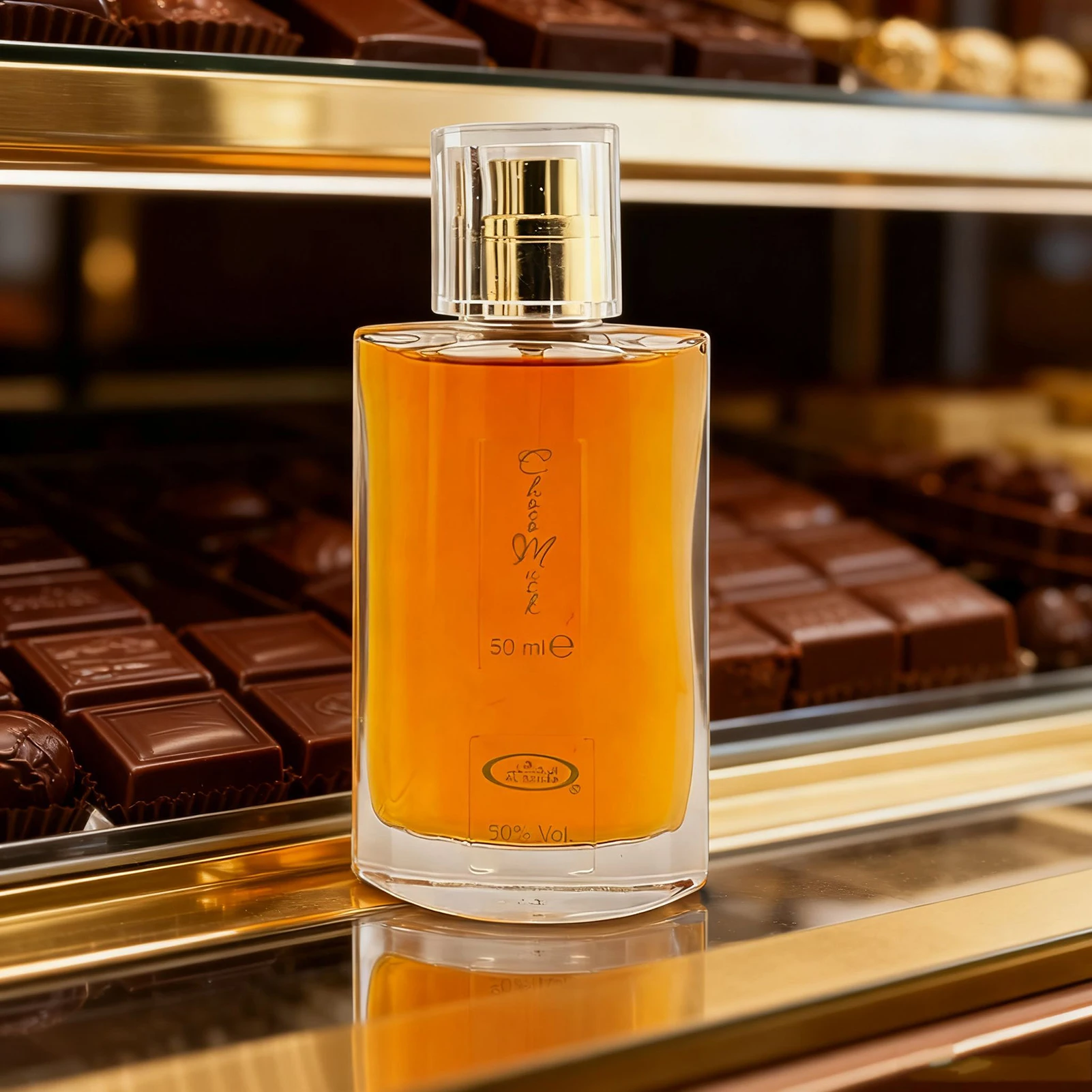 

Парфюм-спрей Choco Musk Eau De 50 мл — насыщенный шоколадный аромат Musk для повседневного ношения