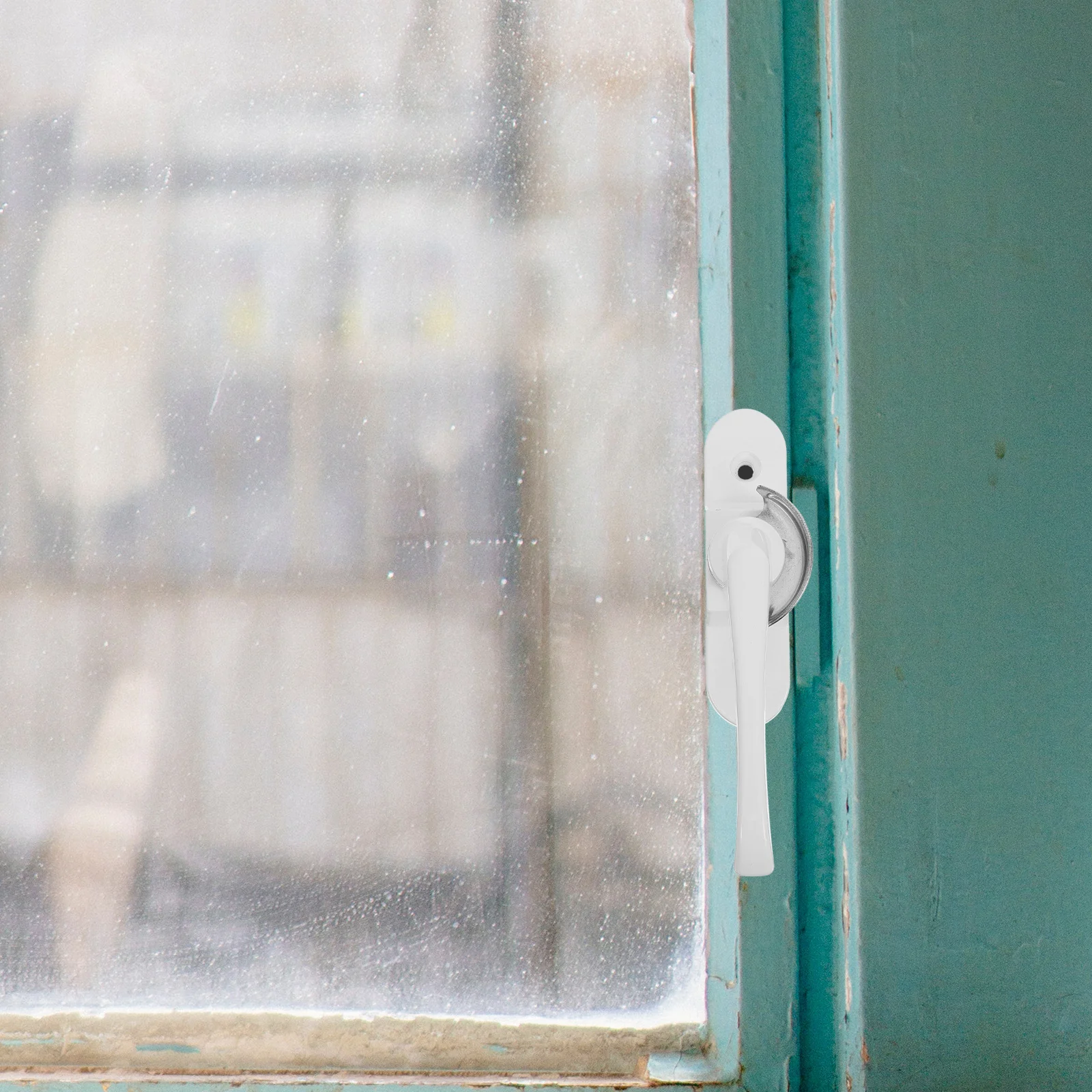 قفل وشاح النافذة، أمان عالي التحمل من أجل انزلاق أجزاء بديلة لمزلاج أمان النوافذ المصنوعة من الألومنيوم والخشب والفينيل وسدادة مقاومة للأطفال #4