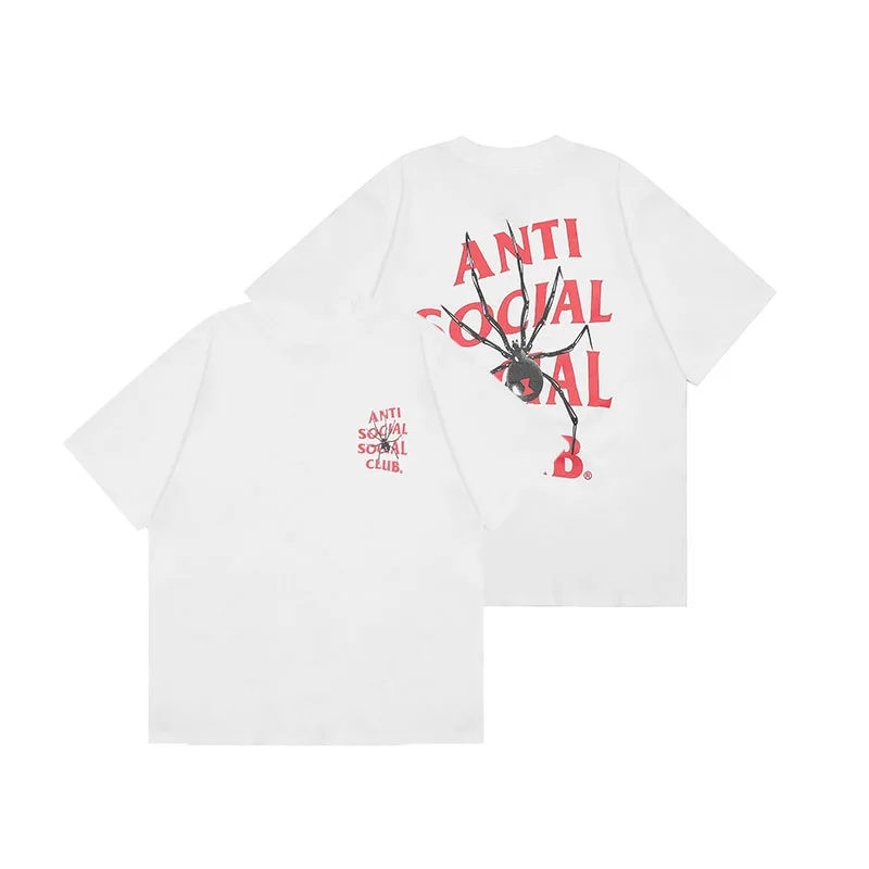 Summer Street Trend Club Graffiti Letter Gradient Lightning Casual Cotton T-Shirt Men's and Women's Luxury Brand Top Summer