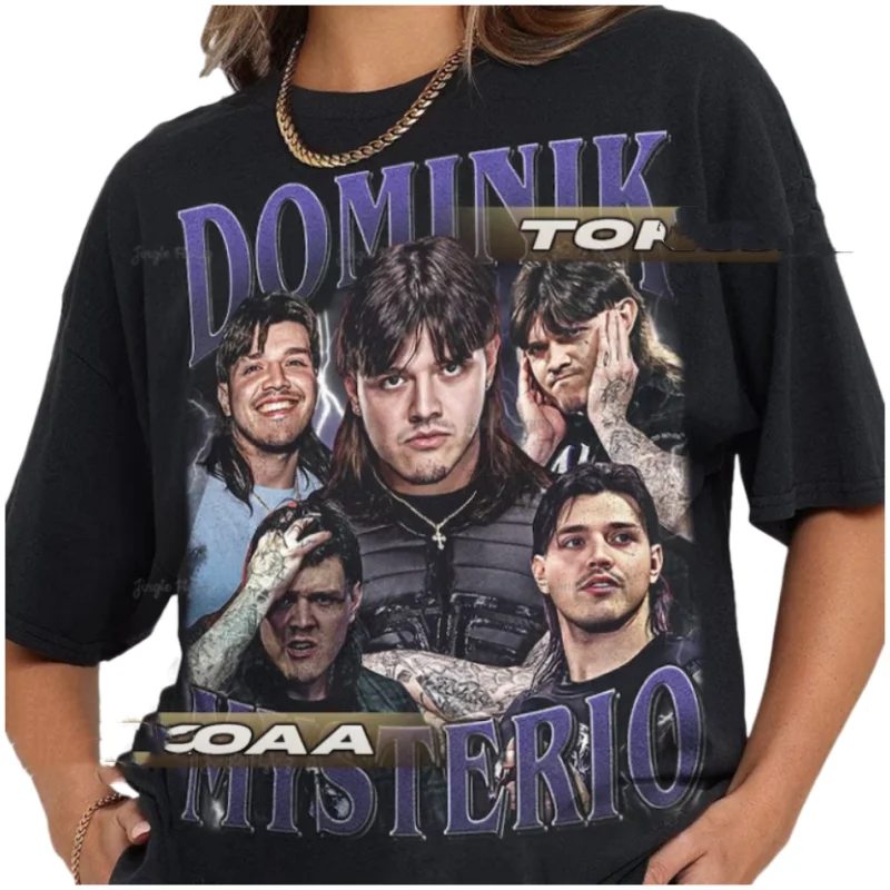 Limited Dominik Mysterio Vintage Shirt Unisex T-Shirt Clothing Adult Tee