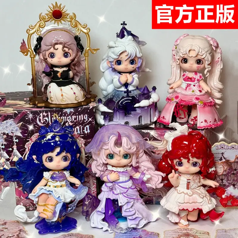 

Genuine Heyone Joy Glimmering Gala Series Blind Box Trendy Figure Cute Desk Decor Collectible Model Birthday Gift for Girls