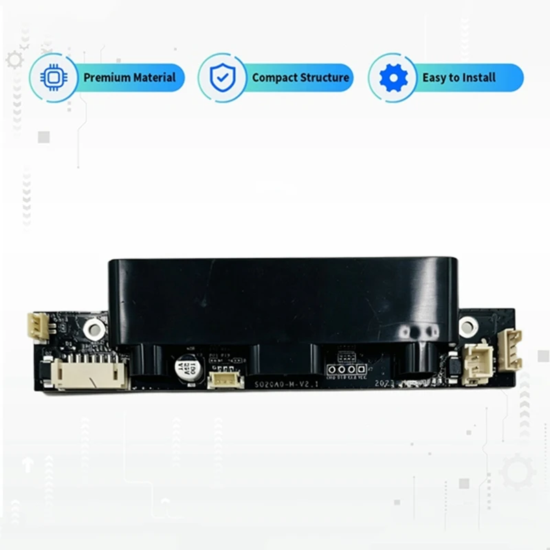A65T Hall Detection Board for Cecotec Conga Y80 Vacuum Cleaner, Dustbin Sensor Board Replacement, Fix Docking & Charging Issues
