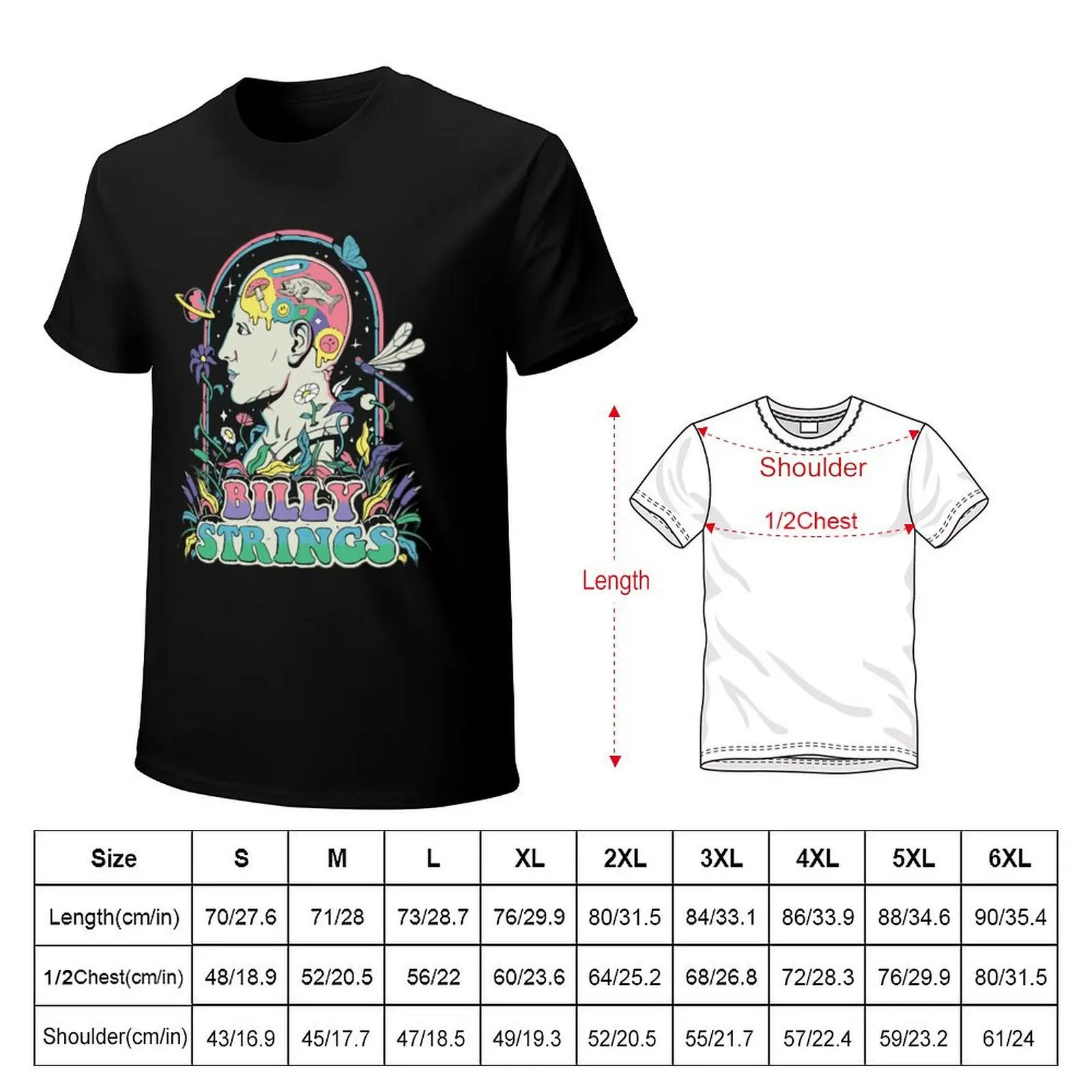 Billy Strings - KNOW ITALL WINTER T-Shirt Big and Tall Casual T-Shirt