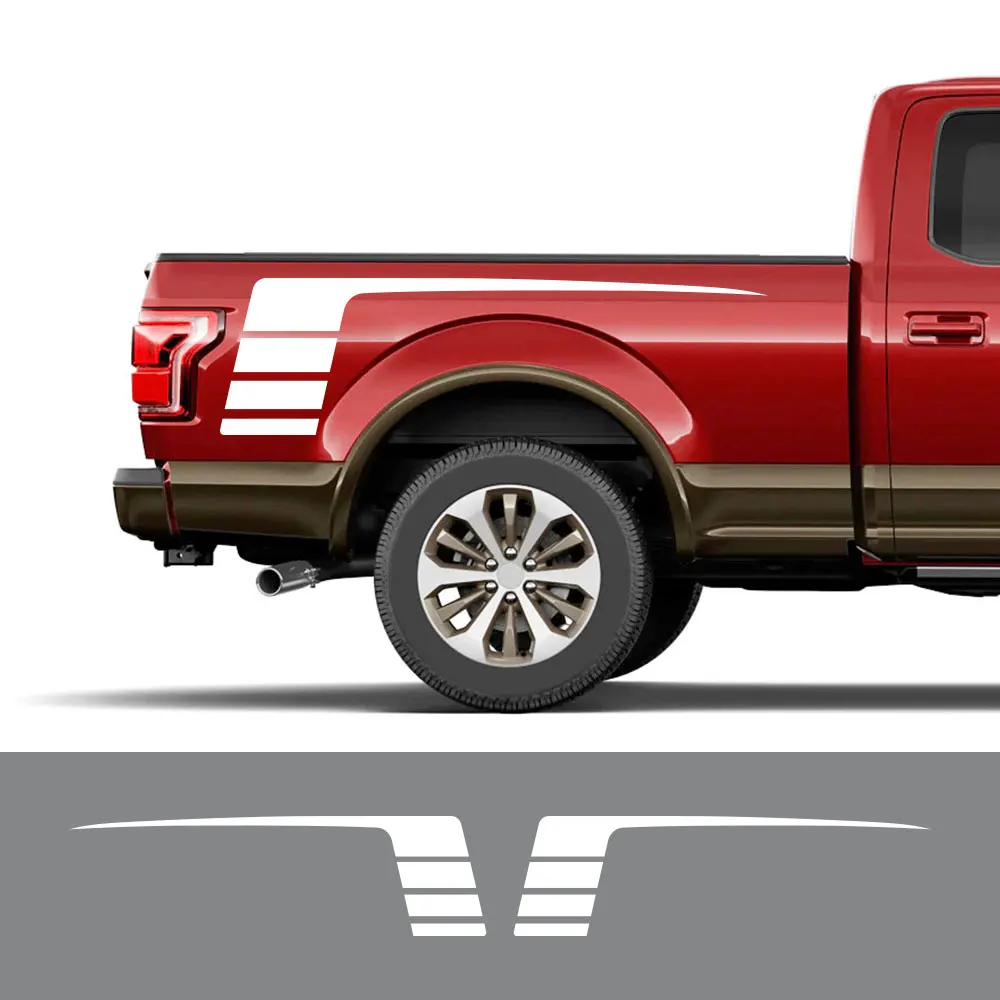 

Creative Car Sticker For Ford F150 Toyota Hilux Isuzu Dmax Dodge RAM Maxus T60 GWM Poer Cannon Pickup Truck Decor Accessories