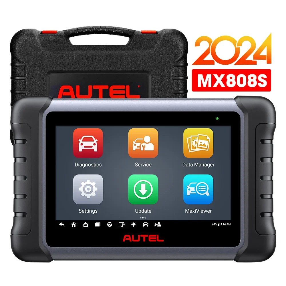 Autel MaxiCheck MX808S Bi-Directional Control Scanner Multi-System Diagnostic Scan Tool for Comprehensive Diagnosis Active Test