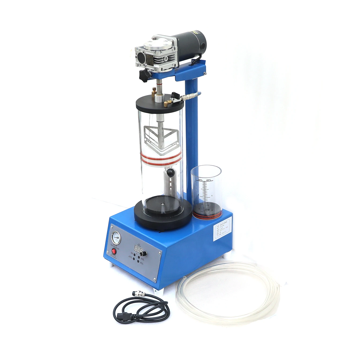 Mold Mixing Gypsum Molding Equipment Gold Silver Jewelry Precision Casting Lost Wax Vacuum Pressure Investment Powder
