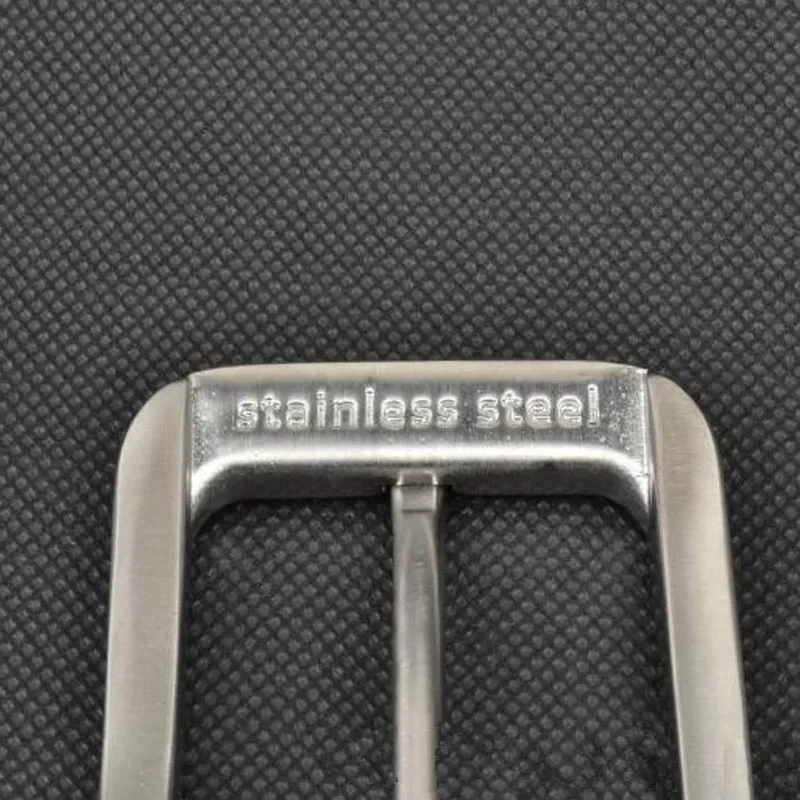 Durable Stainless Steel Belt Buckle for Man Male DIY Leather Craft Hardware Metal Pin Belt Buckle Sewing Accessories 35mm*45mm