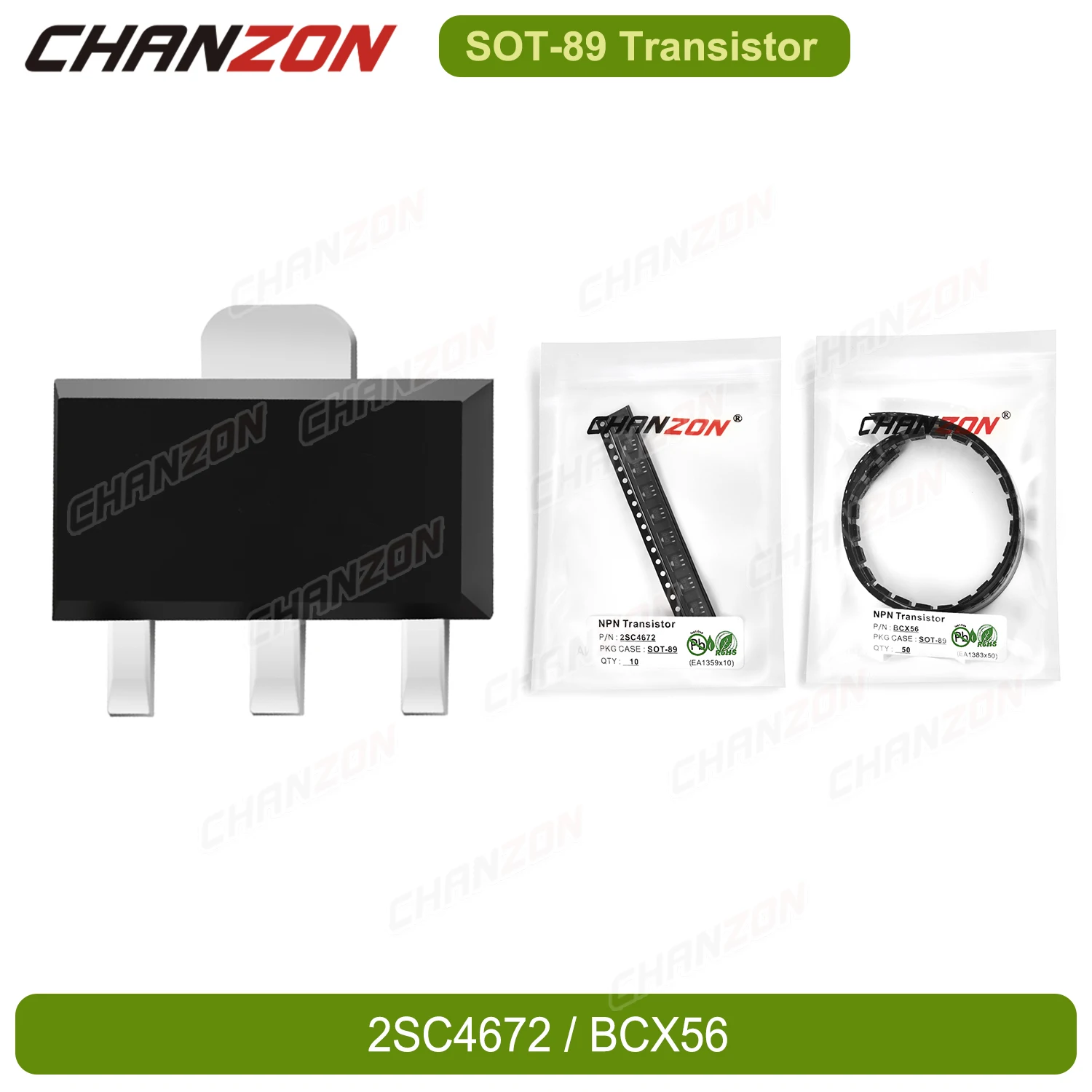 Original Sot89 2Sc4672 Bcx56 Smd Mark Transistors Npn Transistor Bipolar Junction Triode Tube Electronics Integrated Circuits