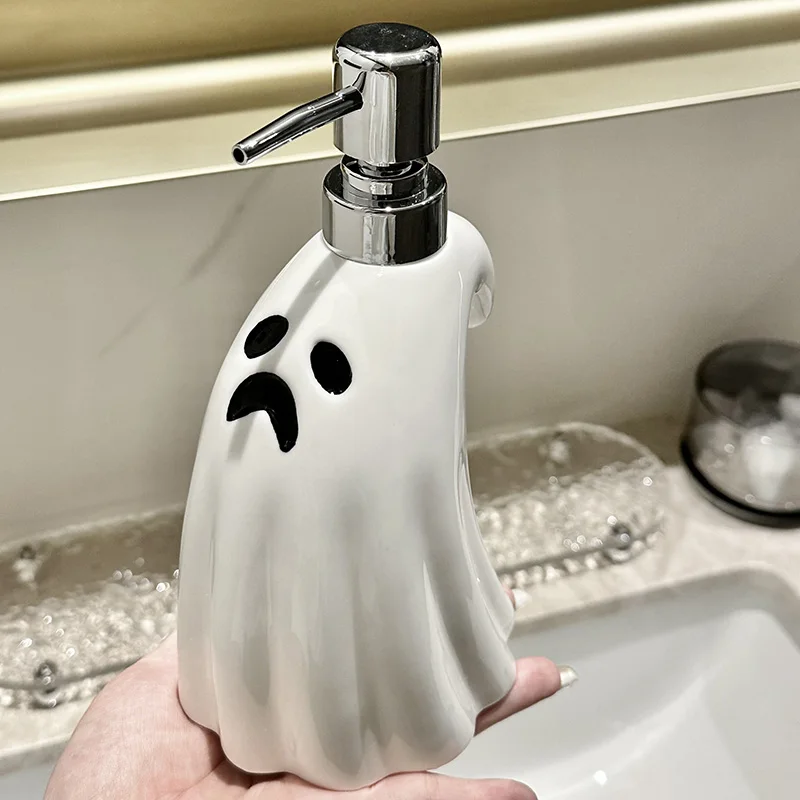 Funny grimace hand sanitizer bottle press lotion bottle bathroom bathroom shower gel shampoo subpackage empty bottle hotel