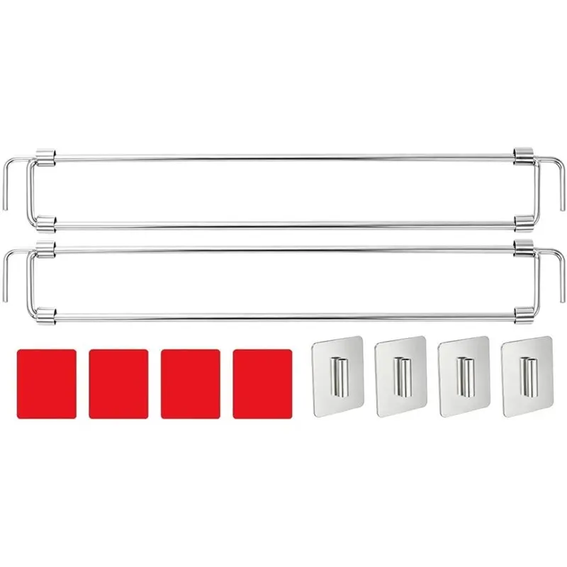 2 Pack RV Secure Adjustable Bars Adjustable 12.32