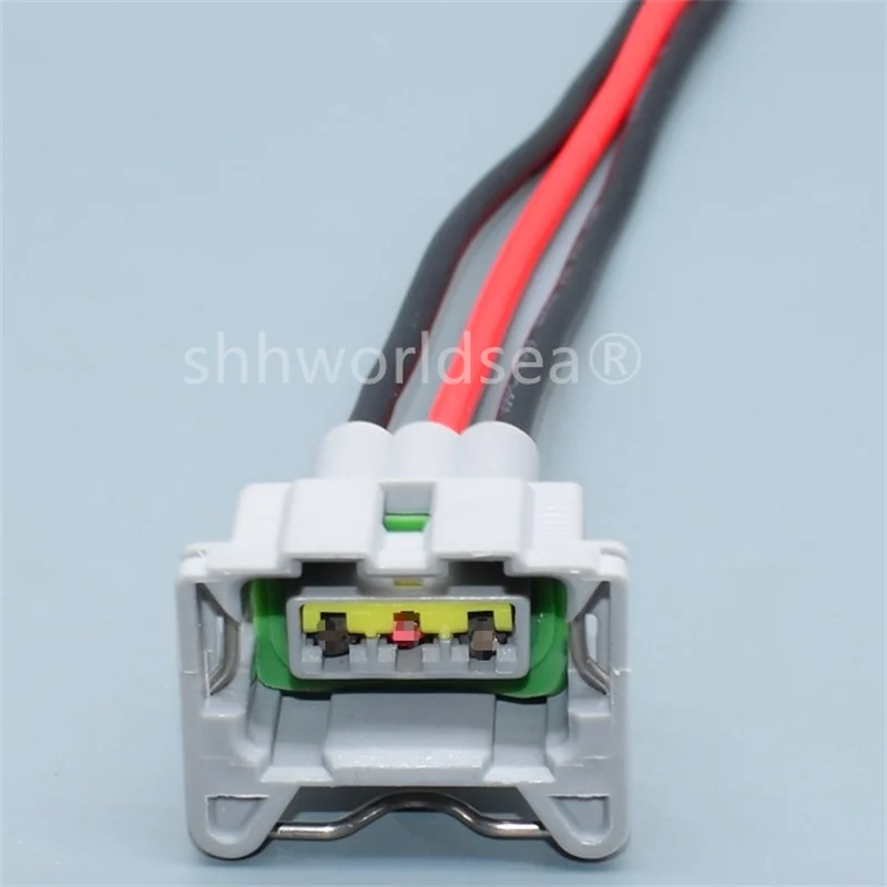 Shhworldsea 1Sets 3Pin 368215-1 DJ7033D-3.5-21 Sealed Female Wire Connector for Auto Sensor Plug