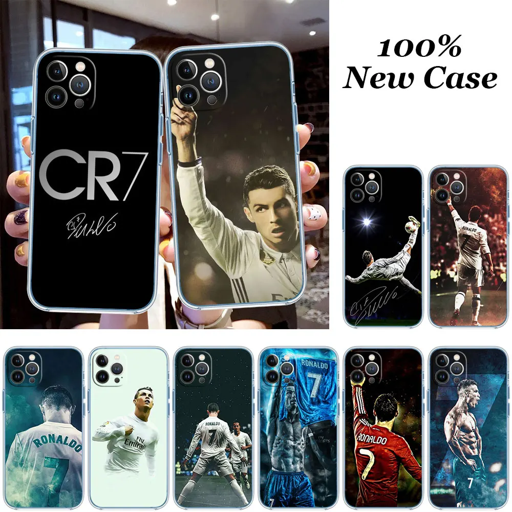 L26 C-CR7 Case for Moto G72 G71 G24 G73 G31 G34 G32 E40 E30 E22I E22 E20 E13 E7 G04 G6 G7 Play Plus Power