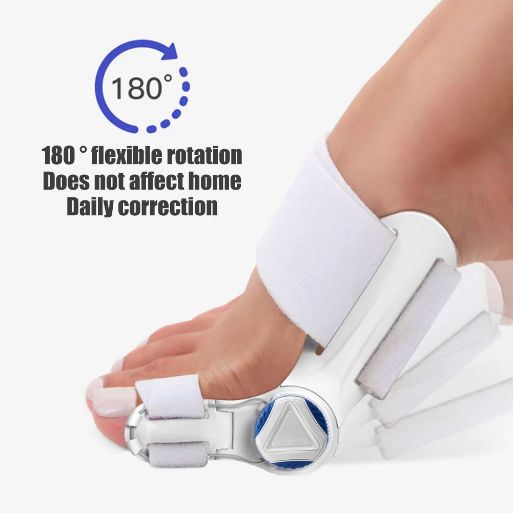 Bunion Corrector Splint Big Toe Straightener Corrector Adjust Knob Hallux Valgus Toe Correction Orthopedic Pedicure Foot Care