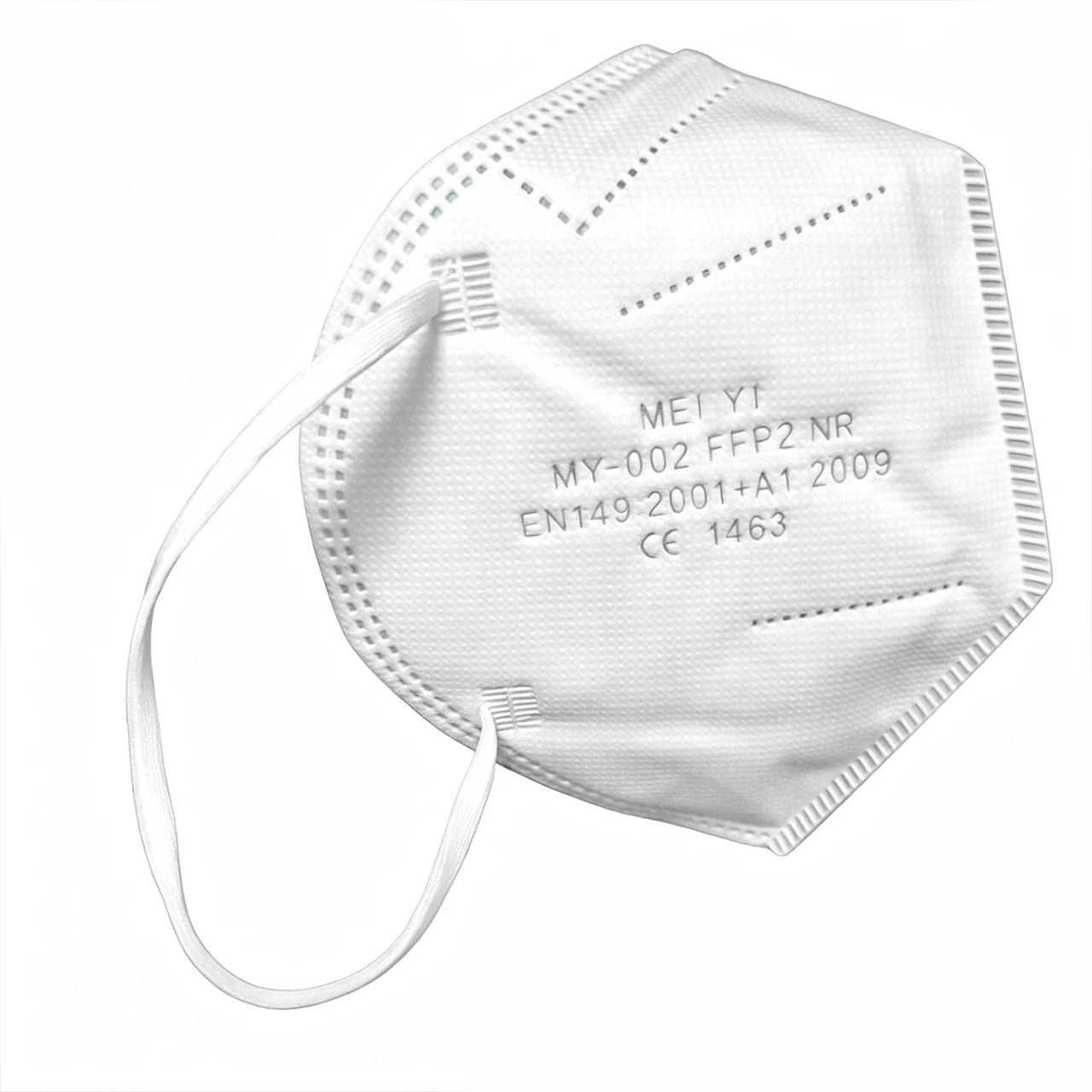 

3D Facial Protective Mask FFP2 Hygienic Safety Dust Respirator CE Face Mask 5-Layer Particel Filtering Half Masks