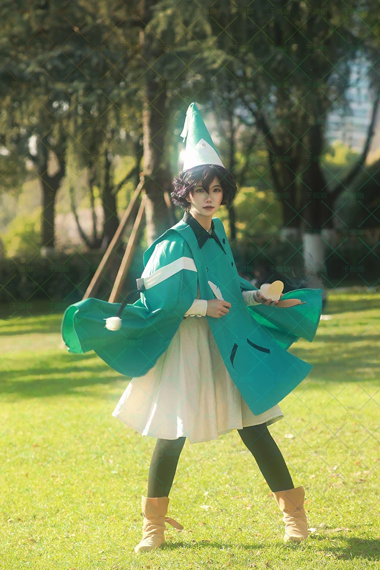 Anime Witch Hat Atelier Koko Cosplay Costume Coco Richeh Tetia Agott Role Play Uniform Dress Magic Hat Wig Party Carnival suit view 5