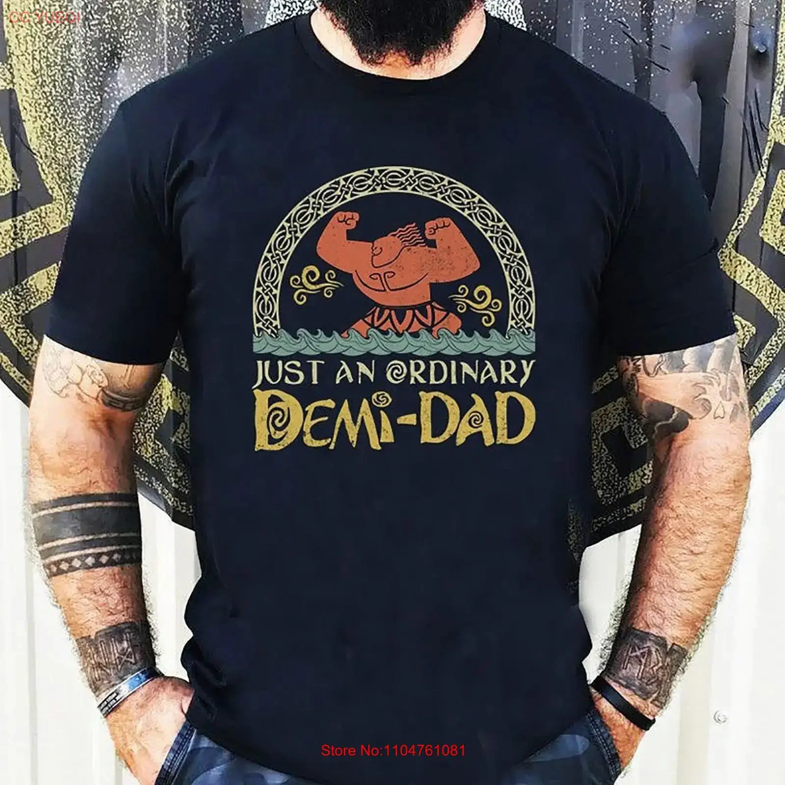Just An Ordinary Demi Dad T Shirt Maui for tee Father's Day  vintage Washed designer clothes Casual Comfortable graphic