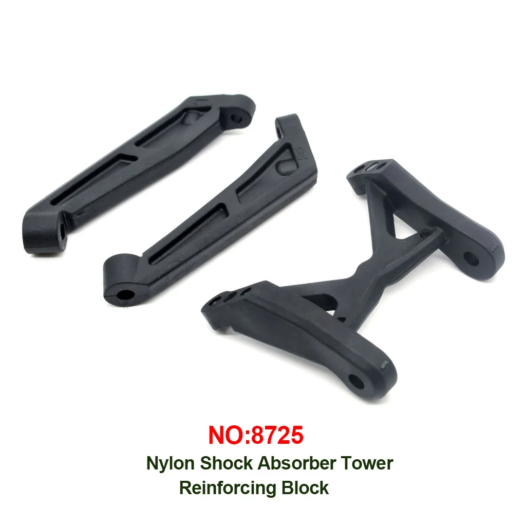 ZD Racing MX-07 MX07 1/7 RC Car Nylon Shock Absorber Tower Reinforcing Block Front Rear Metal Shock Tower Board Original Parts