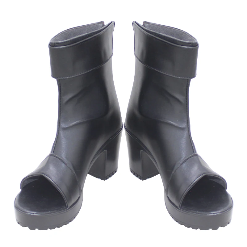 أحذية أنيمي هارونو ساكورا التأثيرية أحذية حفلة الهالوين للنساء والفتيات أحذية سوداء #5