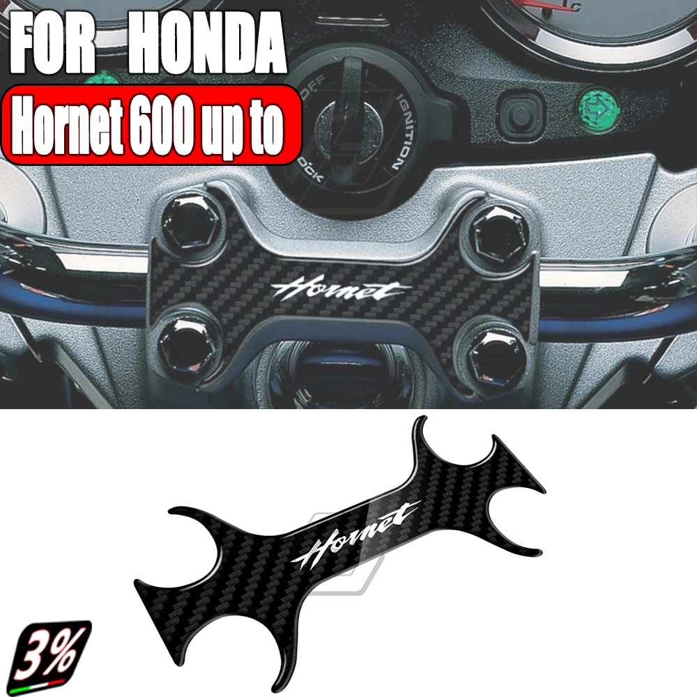 

For Honda Hornet 600 Uo To 2004 3D Carbon-look Upper Triple Yoke Defender