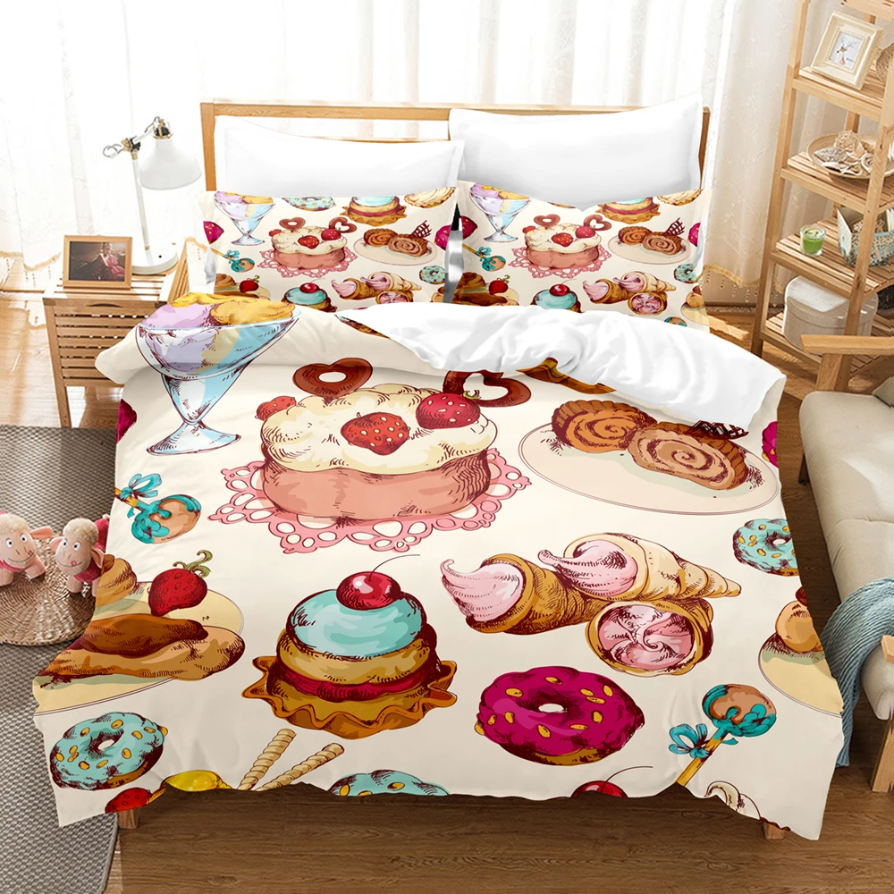 

Bedding Set Pink Love Heart Duvet Cover Boy, Kid's Fashion Quilt Cover Girls Room Cute Sweets Bedding King_Queen Duvet Cover Set