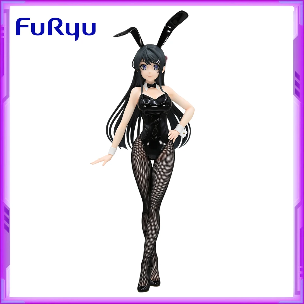 Original FuRyu BiCute Bunnies Sakurajima Mai Rascal Does Not Dream of Bunny Girl Senpai Anime Figures Action Figure Model Toys