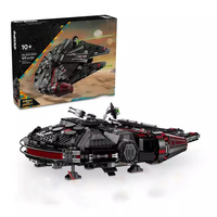 legolcks New 1579pcs Falcon  Millennium Dark Spaceship Model Building Blocks Battle Series Toys Adult Boy Birthday Gift