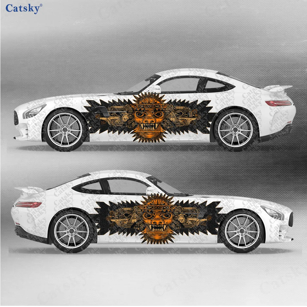 2-adesivi-per-auto-con-totem-resistenti-anti-sbiadimento-valorizzano-la-bellezza-del-tuo-veicolo-con-un-design-artistico-audace-rivestimenti-in-vinile-per-auto