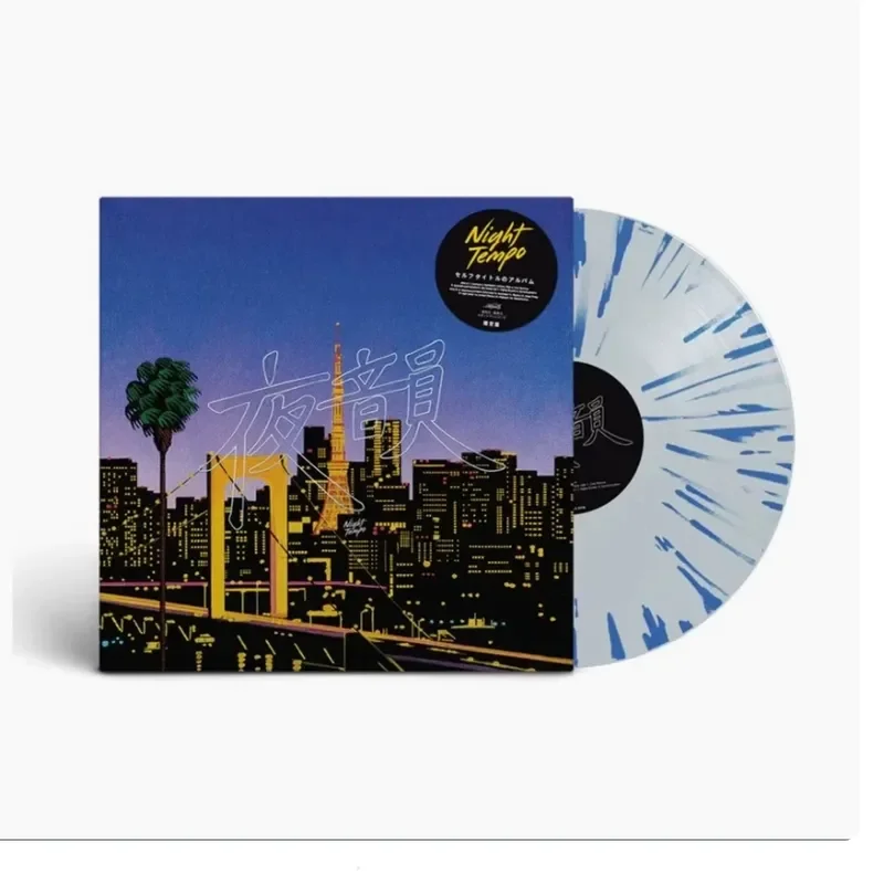 Splash glue NIGHT TEMPO Night Tempo Édition limitée Vinyle LP pour tourne-disques