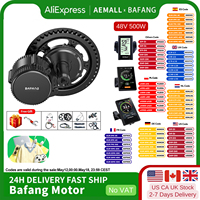 BAFANG 500W 48V BBS02B BBS02 Mid Drive Ebike Motor Kit Electric Bike Conversion Kit Electric Bike Motor Electric Engines 500W