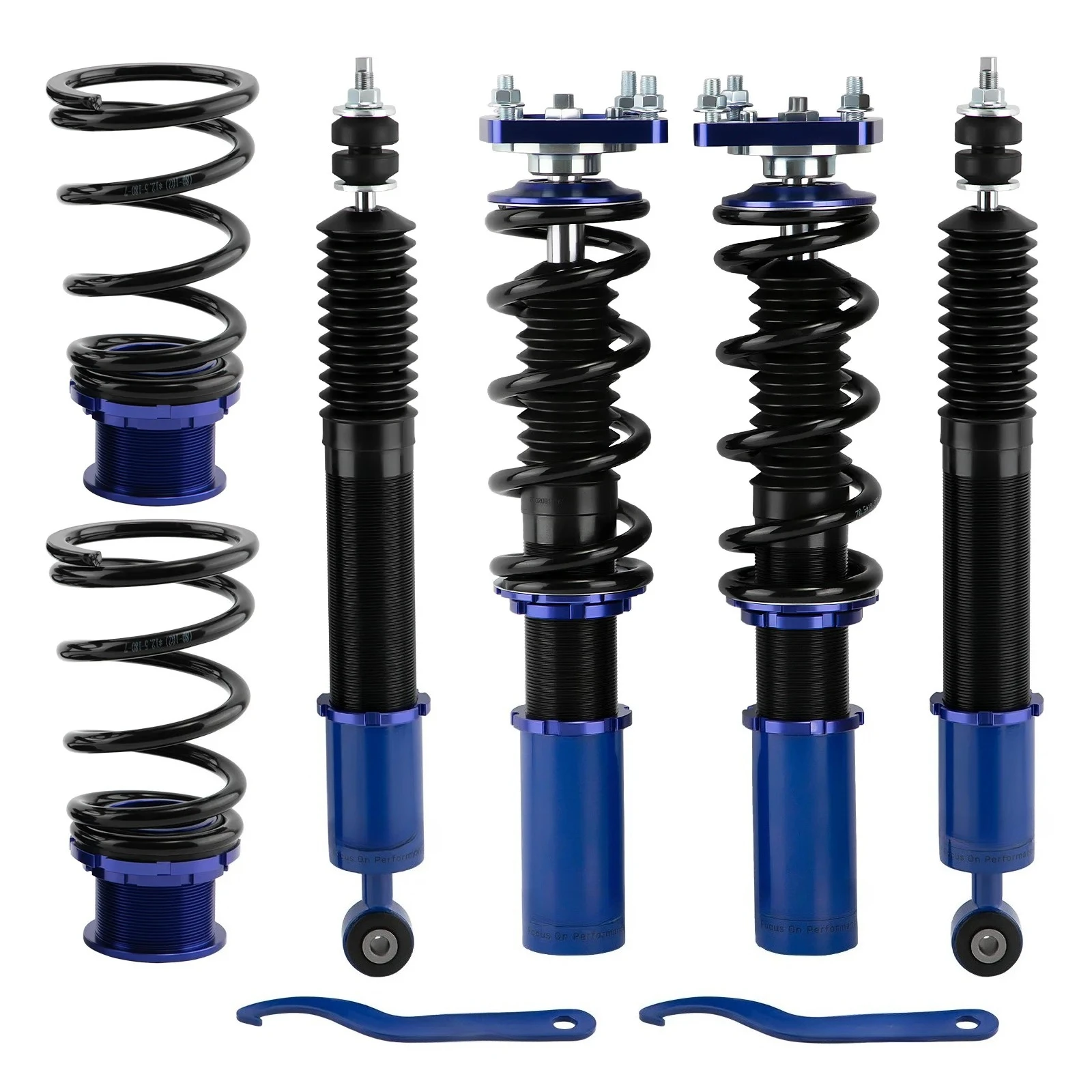 Coilovers Shock Springs Kit for 4th Base SN95 1994-2004 Height Adjustable
