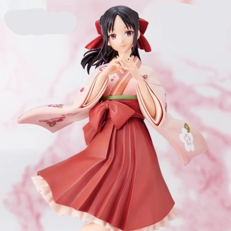 

Original 16cm Kaguya-Sama: Love Is War Action Figure Kaguya Shinomiya Anime Figures Kimono Doll Children Toys Birthday Gift