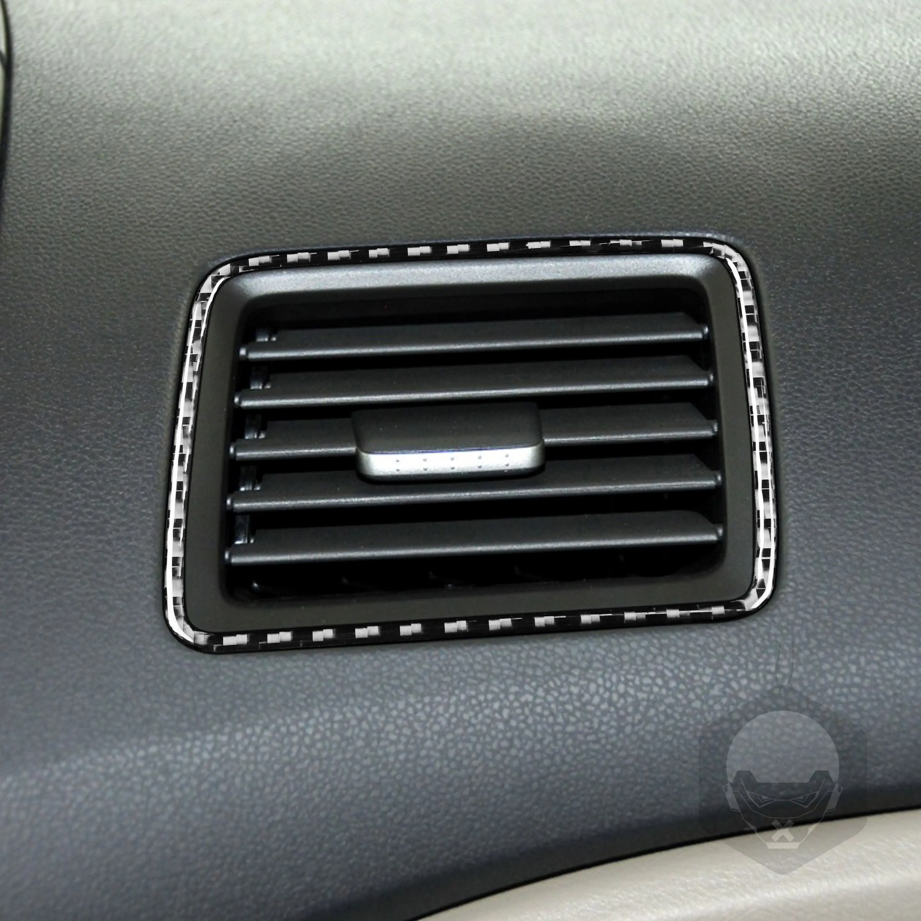 Carbon Fiber Car Accessories Co-pilot Air Vent Modify Interior Trim Cover Sticker For Honda Civic 8th Gen 2006 2007 2008-2011