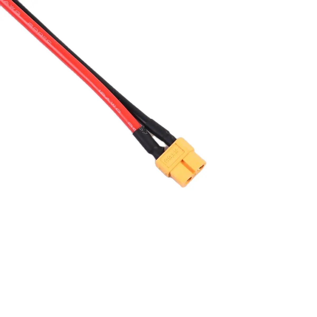 1 pz XT60 maschio a femmina cavo di prolunga cavo filo di silicone dimensioni multiple 14AWG 12AWG