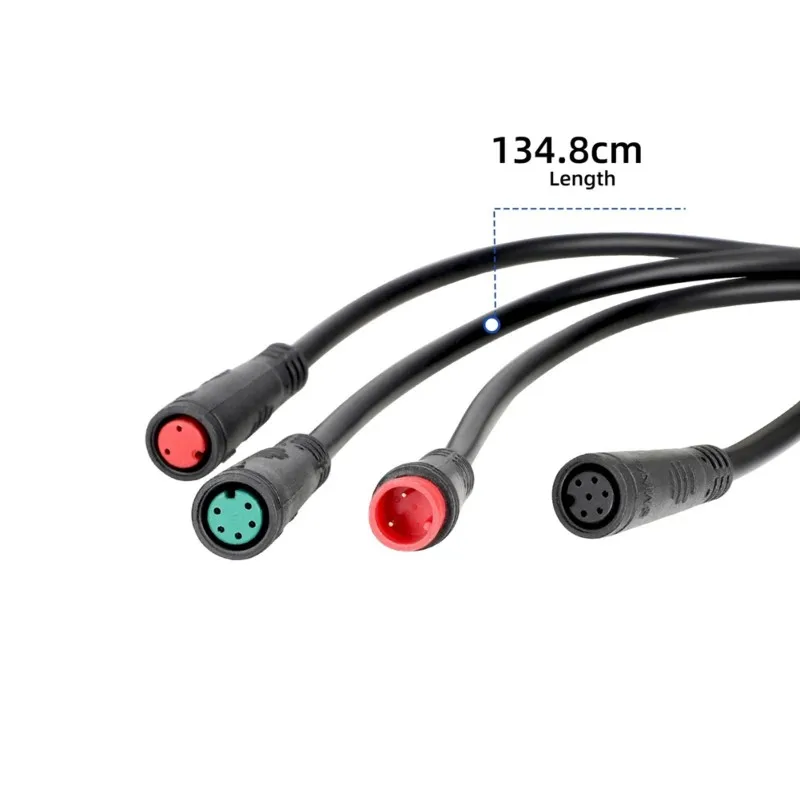 FSTE-Replacement Main Wiring Harness Assembly Black Complete Repair Cable For Kukirin G3 Pro Electric Scooter