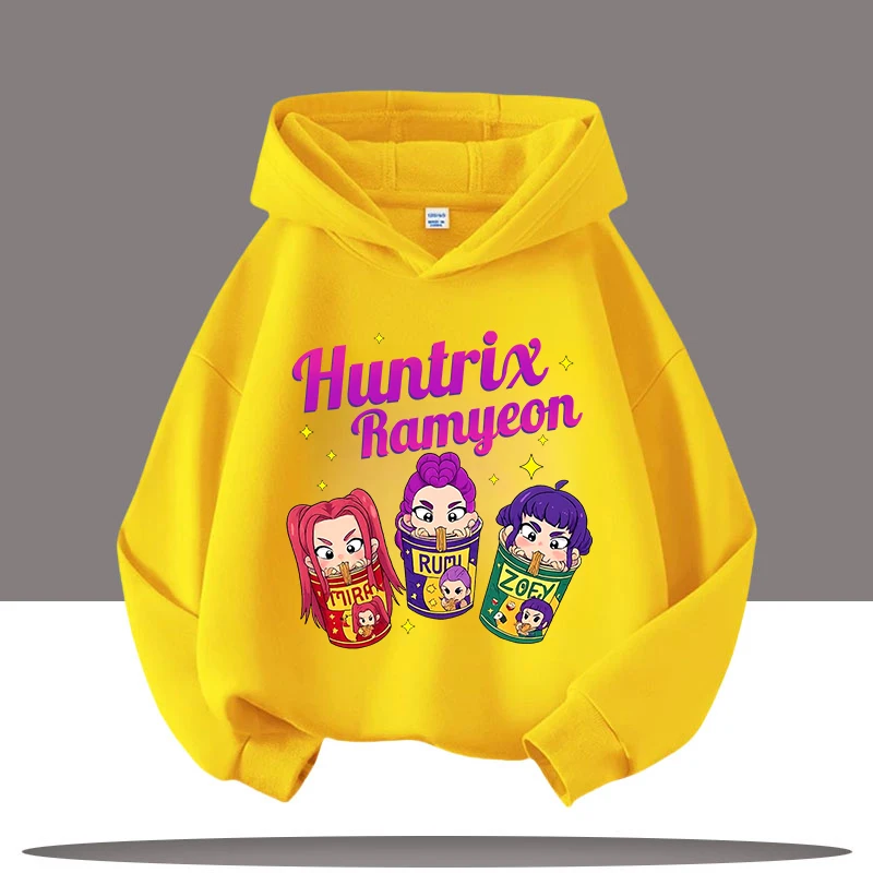 

Girl Outfits Gifts KPop Demon Hunters Toddler Girl Boy Clothes 2025 Movie Graphic Sweatshirts K-Pop Demon Hunters Kids Clothes