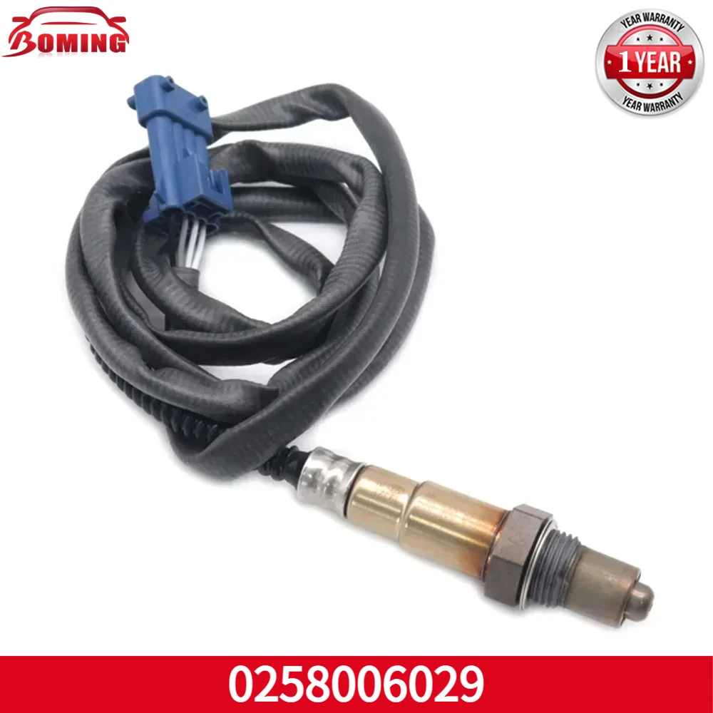 0258006029 Air Fuel Ratio Lambda Oxygen O2 Sensor For Peugeot 206 307 607 806 1628HV 9636148882 101980700 9636148880 9622997780