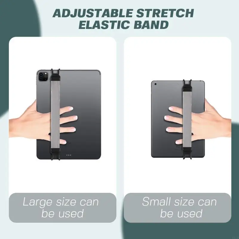 462e Leathertablets Handled Handled Alça com cinto elástico Seguro e portátil