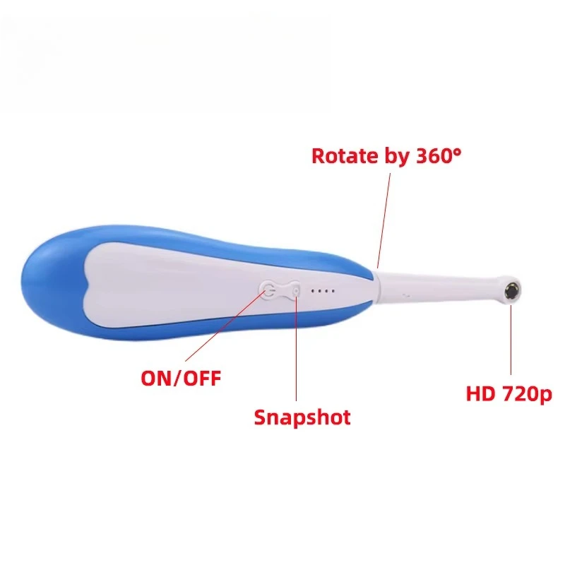 Dental Intra Oral Camera Plastic Manual Wireless WIFI Works with Windows